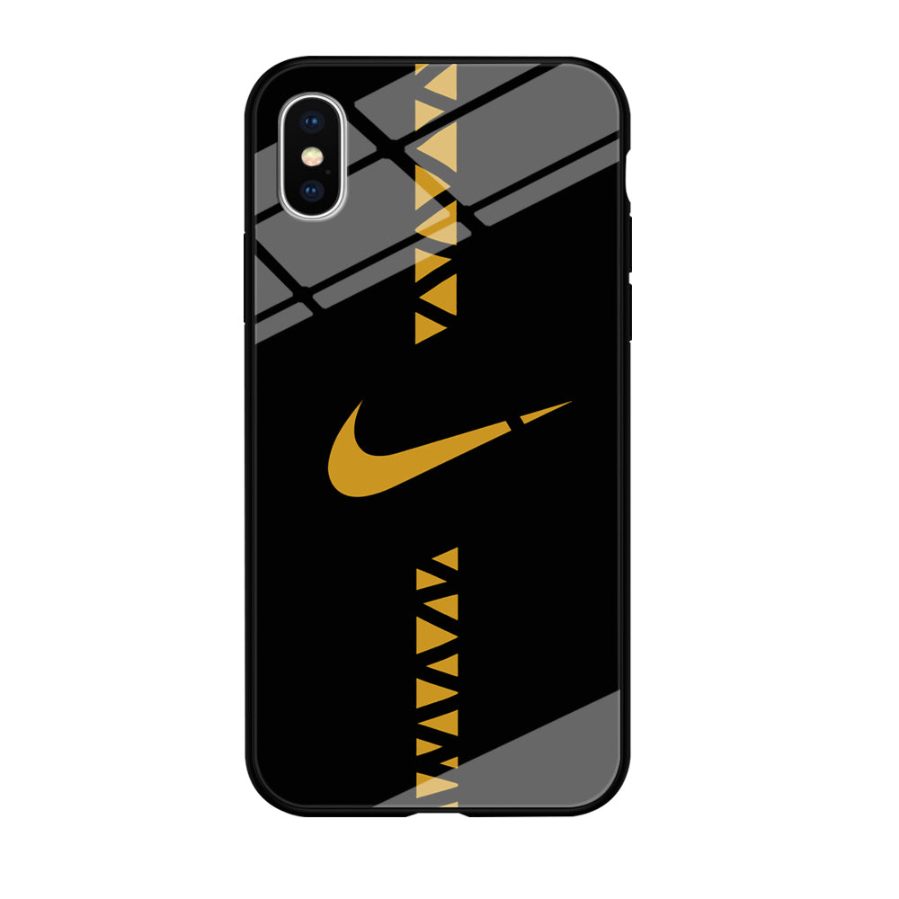 Nike Zipper Pattern iPhone XS Case