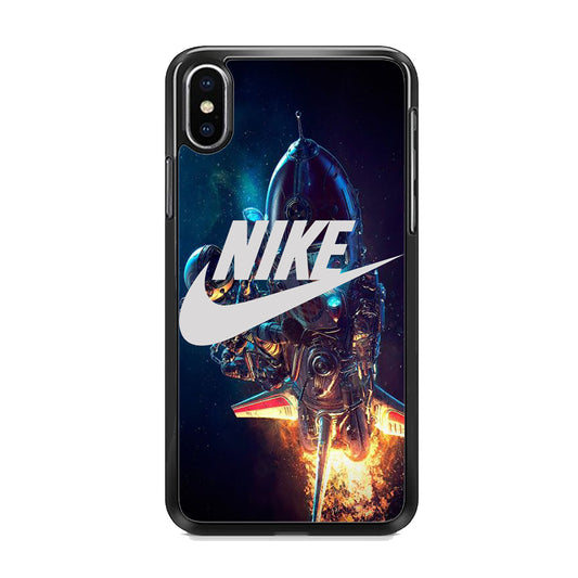 Nike Astronaut Rocket Space iPhone XS Case