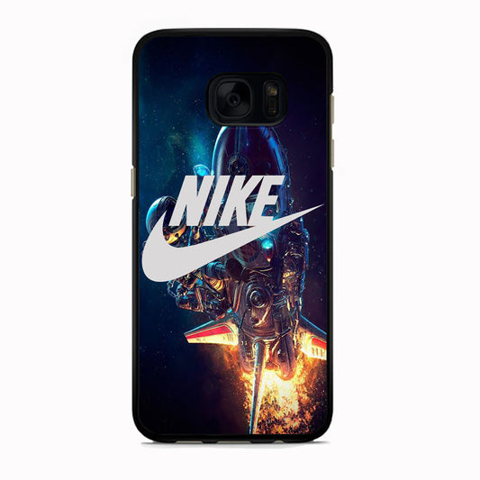 Nike Astronaut Rocket Space Samsung Galaxy S7 Edge Case