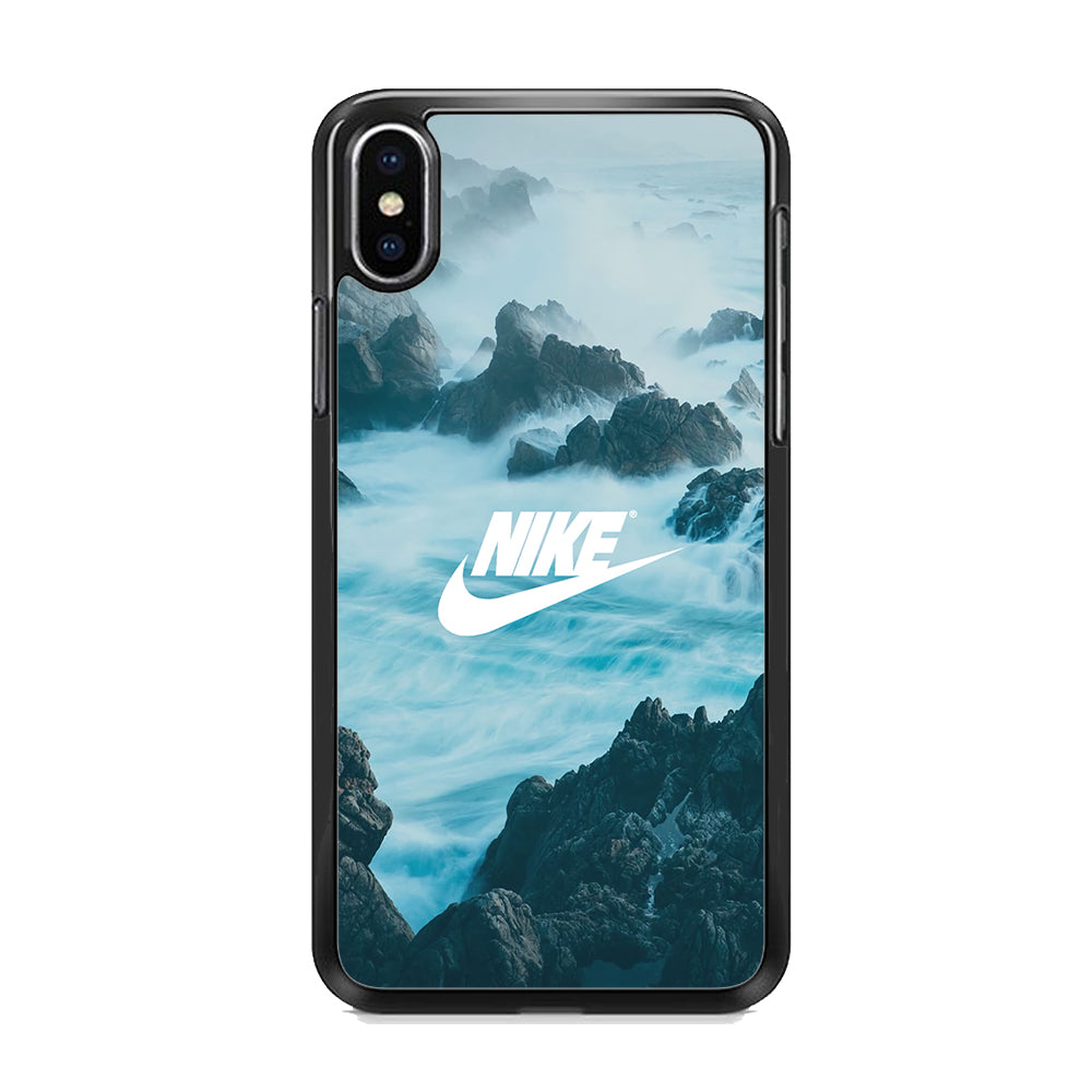 Nike Bluish Plateau iPhone X Case