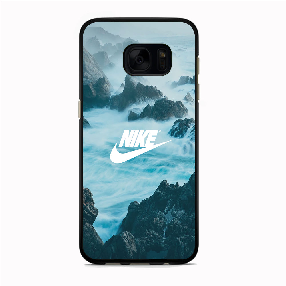 Nike Bluish Plateau Samsung Galaxy S7 Edge Case