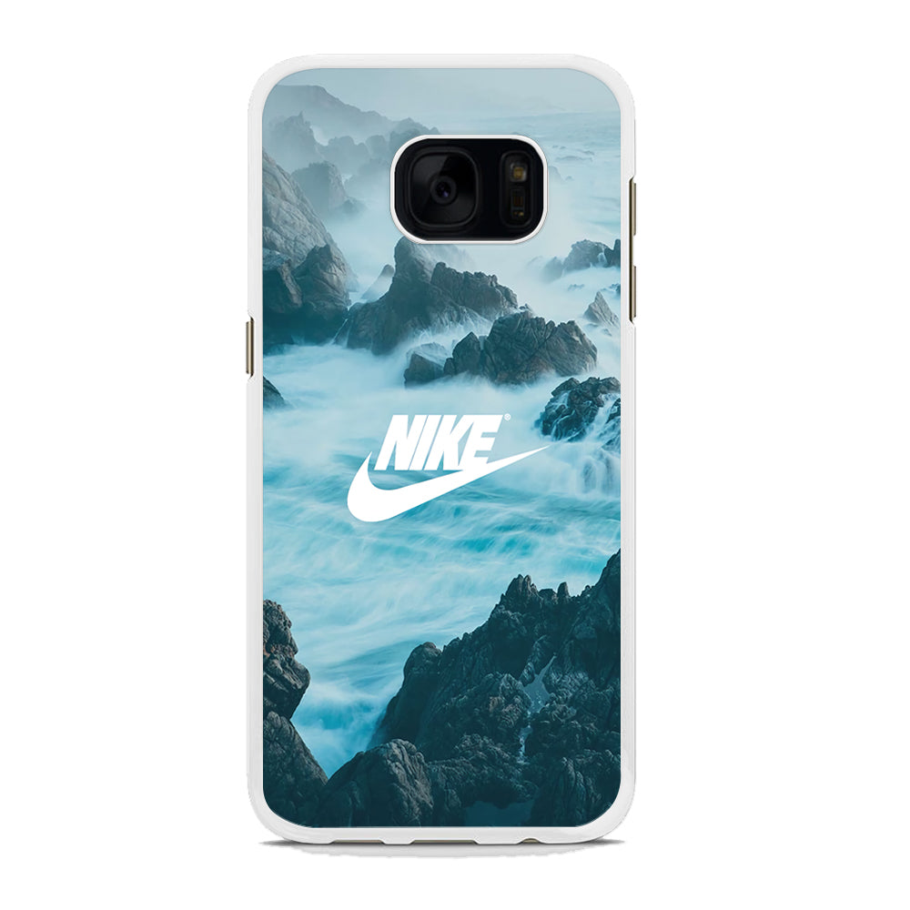 Nike Bluish Plateau Samsung Galaxy S7 Edge Case