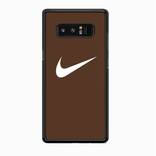 Nike Dark Chocolate Simple Samsung Galaxy Note 8 Case