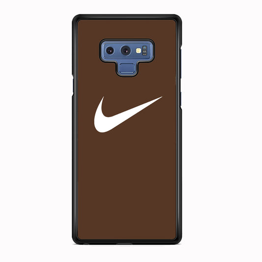 Nike Dark Chocolate Simple Samsung Galaxy Note 9 Case