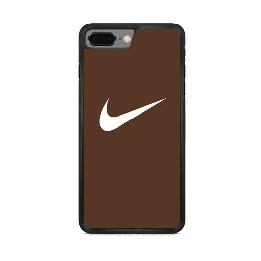 Nike Dark Chocolate Simple iPhone 8 Plus Case