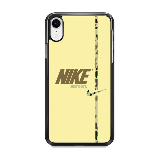 Nike Desert Camo iPhone XR Case