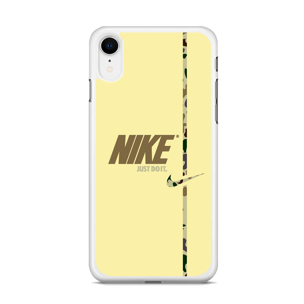 Nike Desert Camo iPhone XR Case