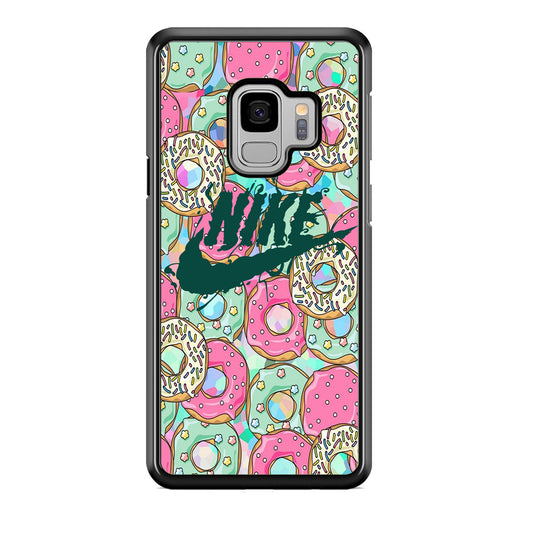 Nike Donut Cream Samsung Galaxy S9 Case Default Title