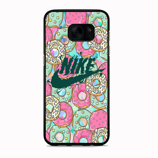 Nike Donut Cream Samsung Galaxy S7 Edge Case