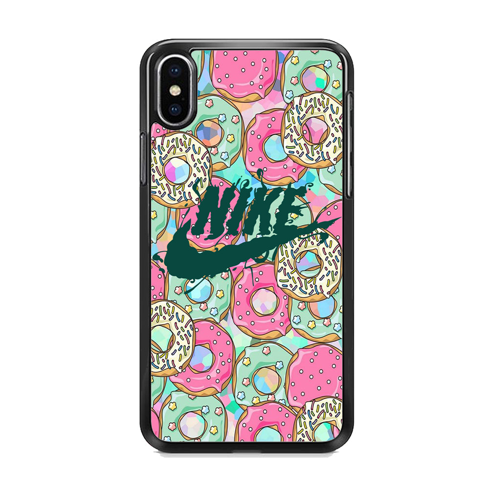 Nike Donut Cream iPhone X Case