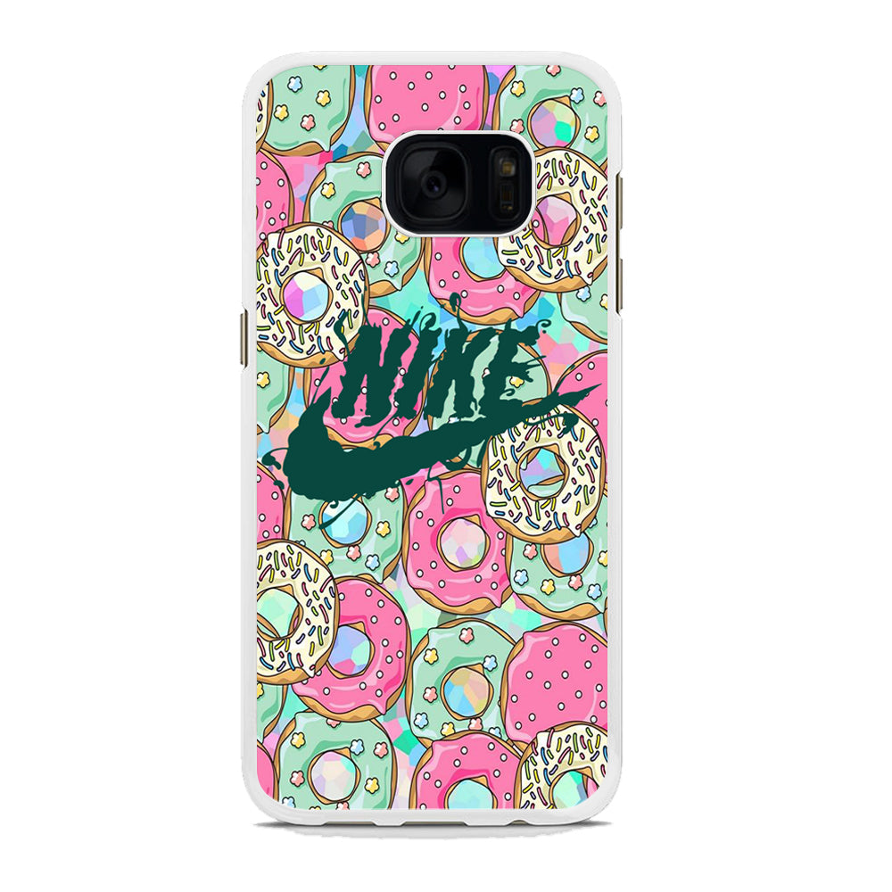 Nike Donut Cream Samsung Galaxy S7 Edge Case
