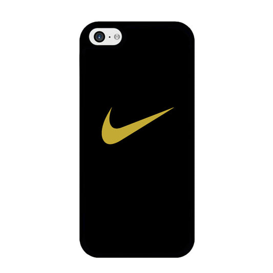Nike Gold Logo Black iPhone 5 | 5s Case - Carneyforia