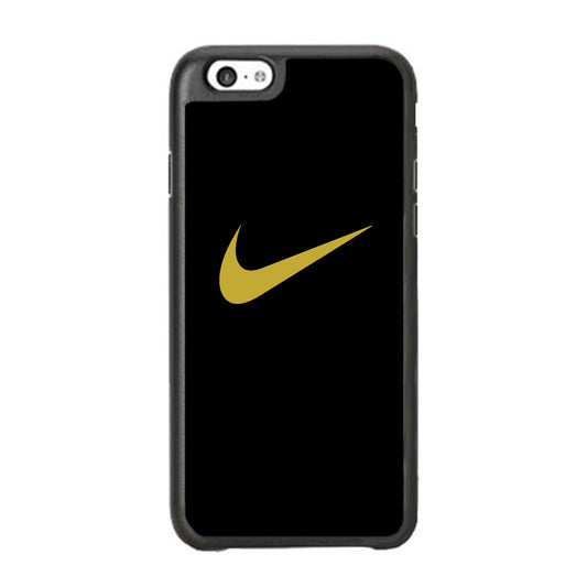 Nike Gold Logo Black iPhone 6 Plus | 6s Plus Case