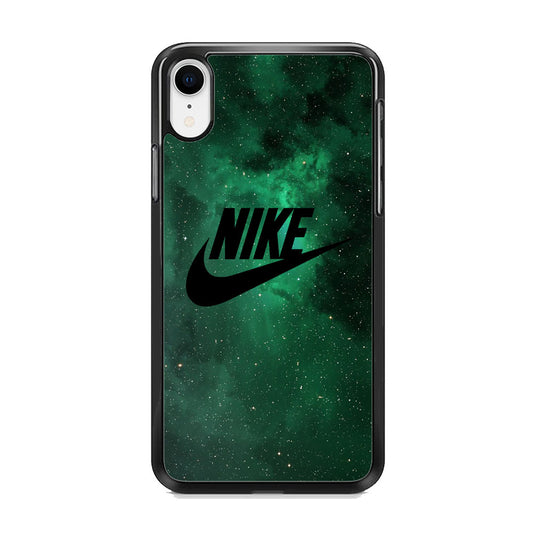 Nike Green Galaxy iPhone XR Case
