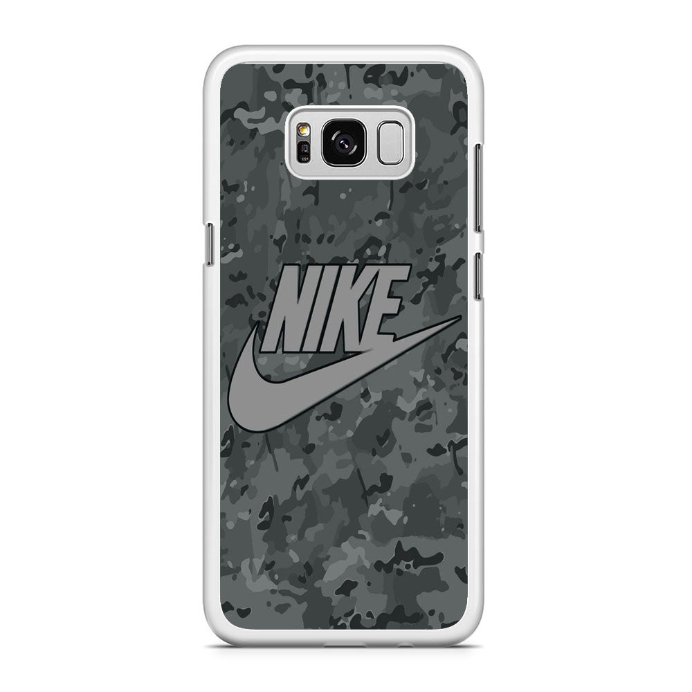 Nike Grey Camo Samsung Galaxy S8 Case