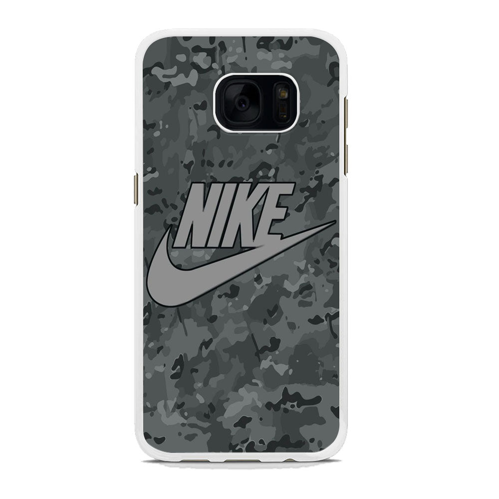 Nike Grey Camo Samsung Galaxy S7 Edge Case