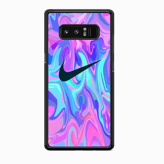 Nike Soft Marble Navy Logo Samsung Galaxy Note 8 Case