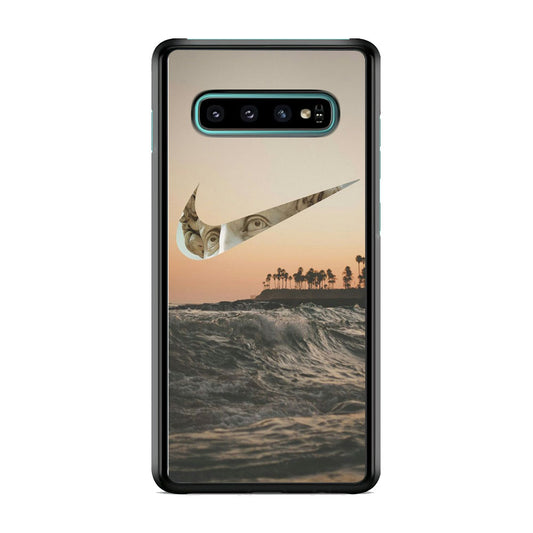Nike Wave Sunset Samsung Galaxy S10 Case