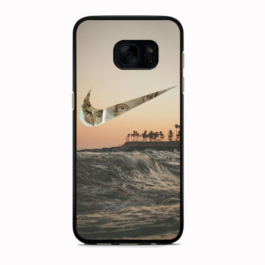 Nike Wave Sunset Samsung Galaxy S7 Edge Case