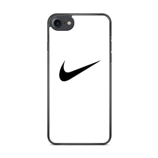Nike White Milk Black Logo iPhone 8 Case