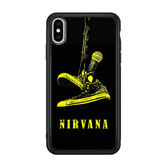 Nirvana Shoes and The Mic iPhone XS Case