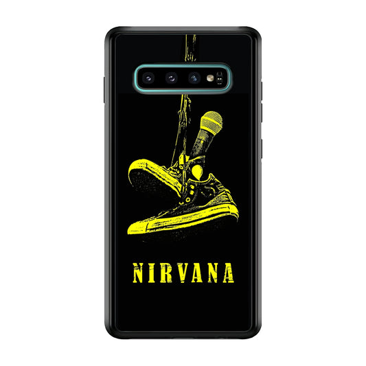 Nirvana Shoes and The Mic Samsung Galaxy S10 Case