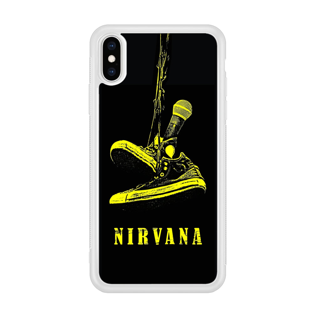 Nirvana Shoes and The Mic iPhone XS Case