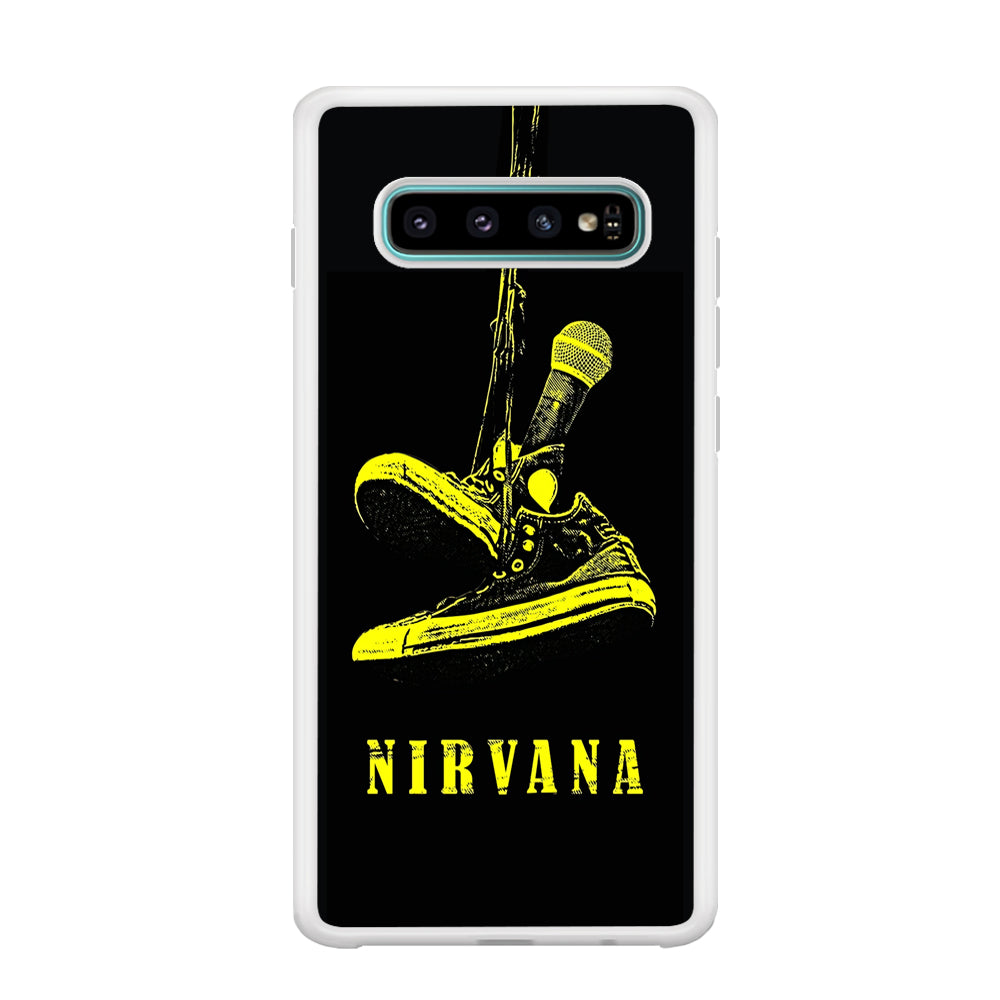 Nirvana Shoes and The Mic Samsung Galaxy S10 Case