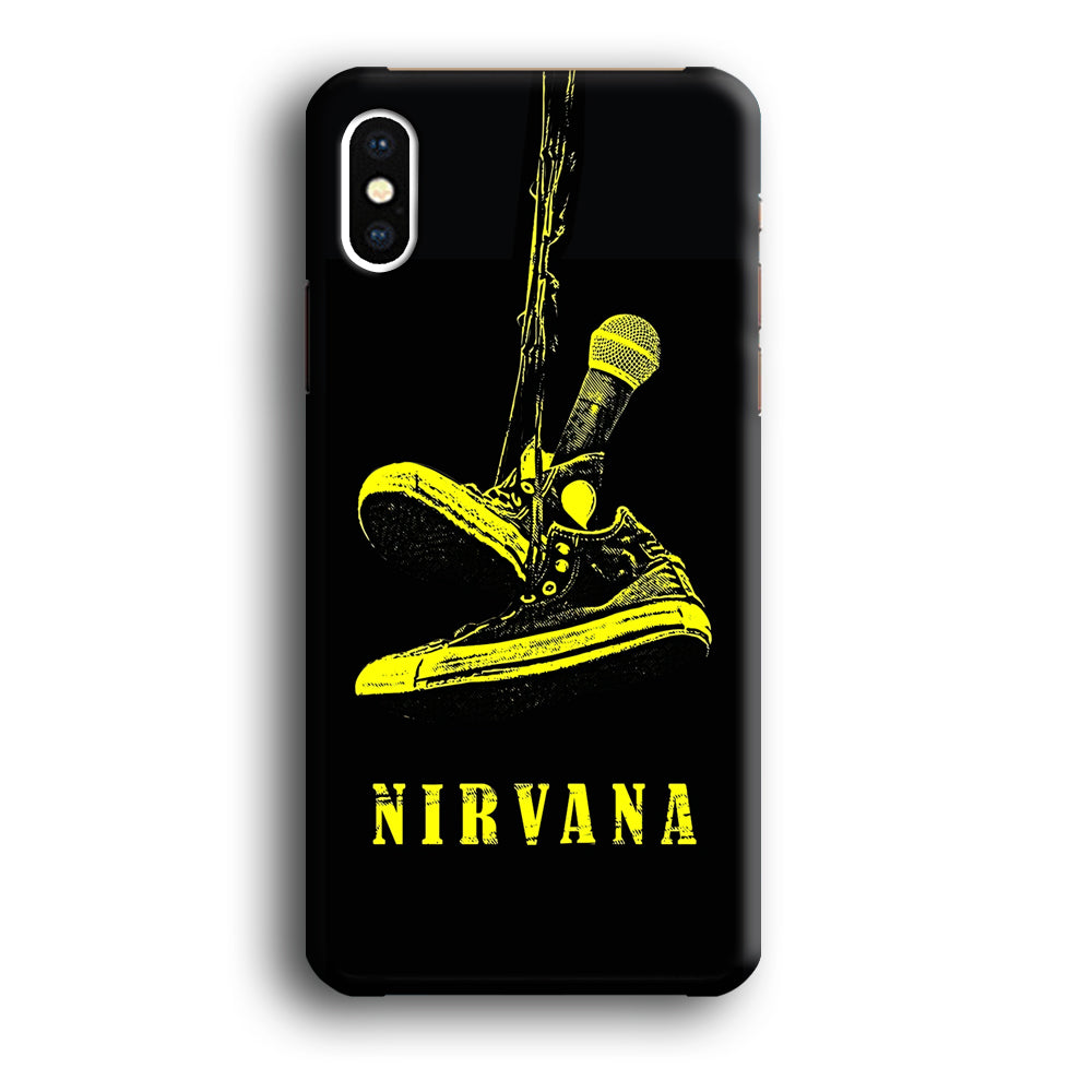 Nirvana Shoes and The Mic iPhone X Case