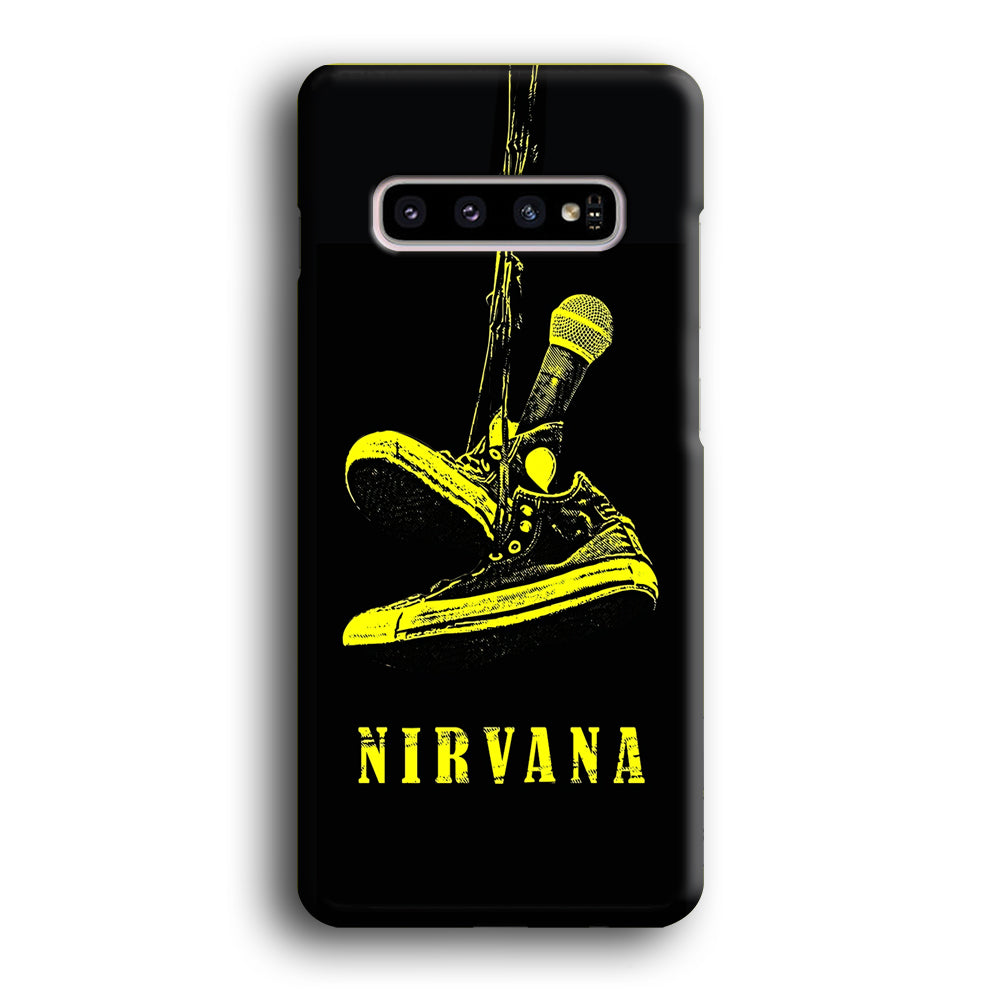 Nirvana Shoes and The Mic Samsung Galaxy S10 Case