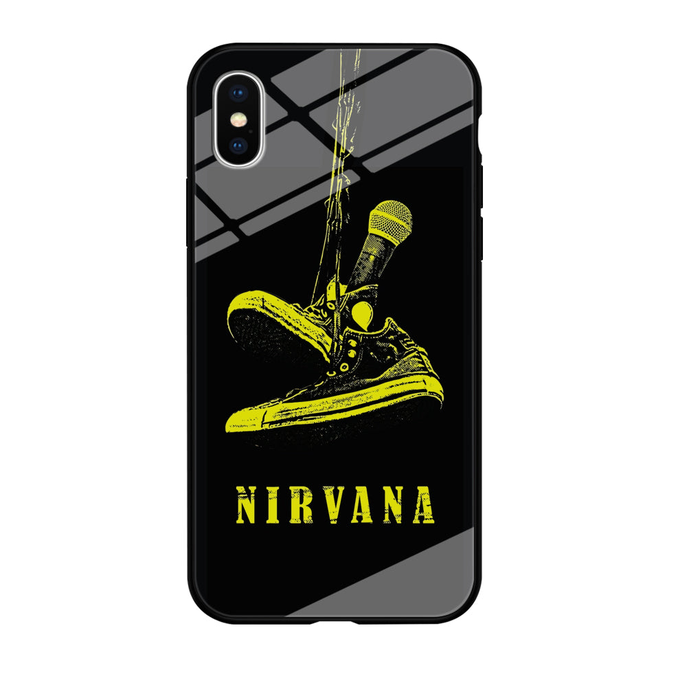 Nirvana Shoes and The Mic iPhone X Case