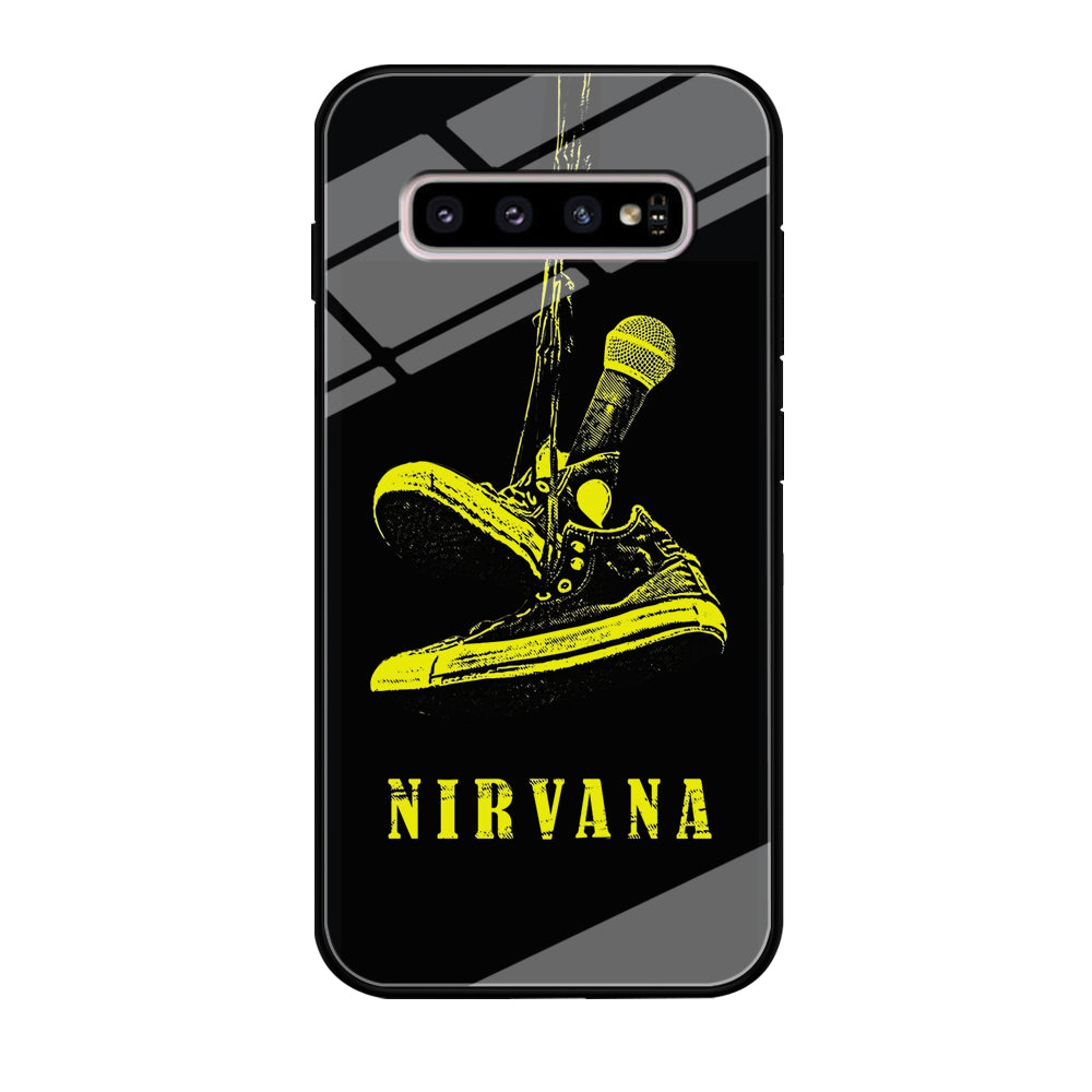 Nirvana Shoes and The Mic Samsung Galaxy S10 Case