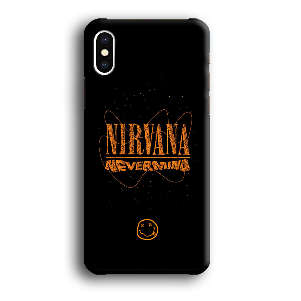 Nirvana on Nevermind iPhone X Case