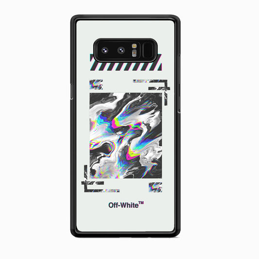 White Iridescent Box Samsung Galaxy Note 8 Case