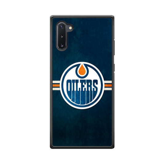 Oilers NHL Team Samsung Galaxy Note 10 Case