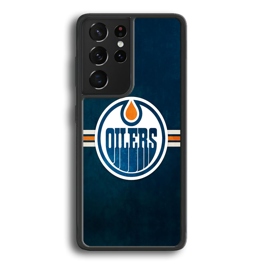 Oilers NHL Team Samsung Galaxy S21 Ultra Case