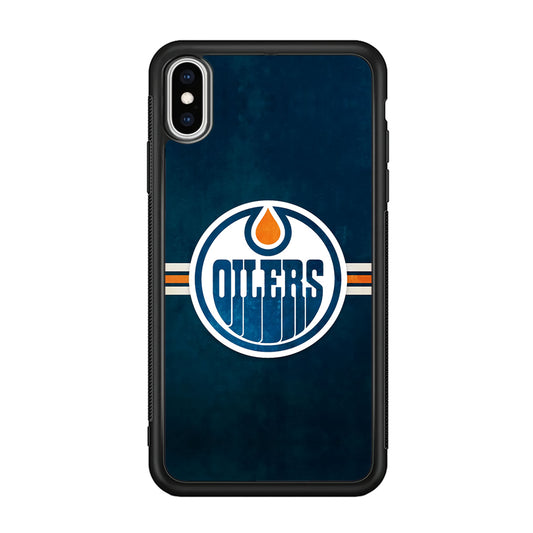 Oilers NHL Team iPhone XS MAX Case