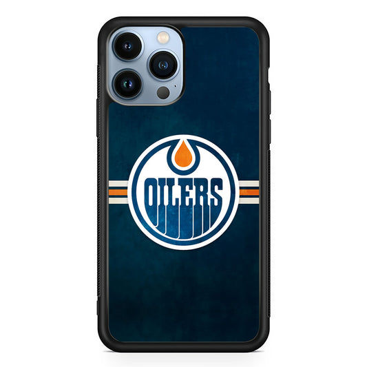 Oilers NHL Team iPhone 13 Pro Max Case