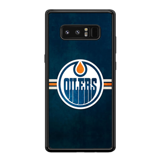 Oilers NHL Team Samsung Galaxy Note 8 Case