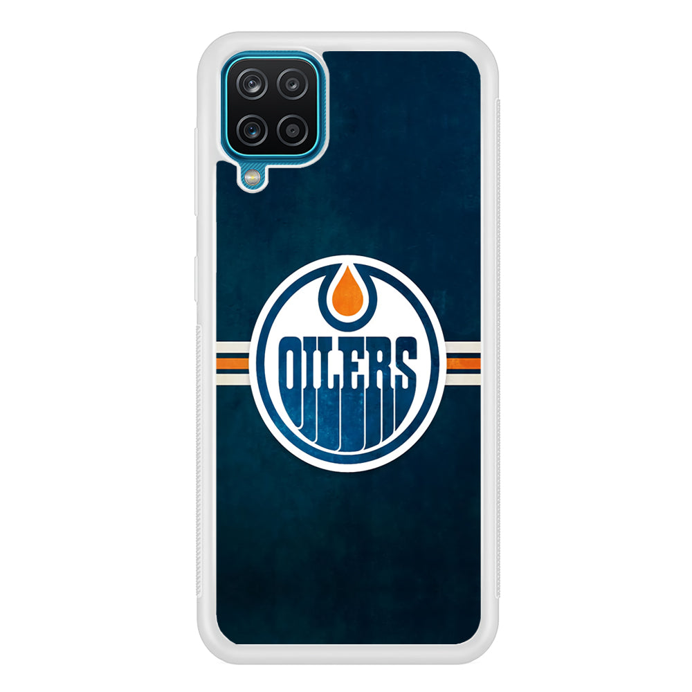 Oilers NHL Team Samsung Galaxy A12 Case