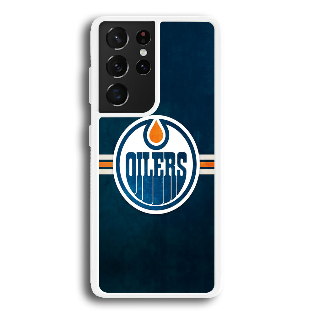 Oilers NHL Team Samsung Galaxy S21 Ultra Case