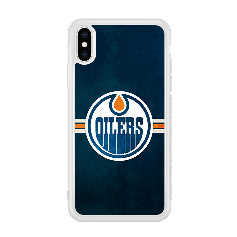Oilers NHL Team iPhone XS MAX Case