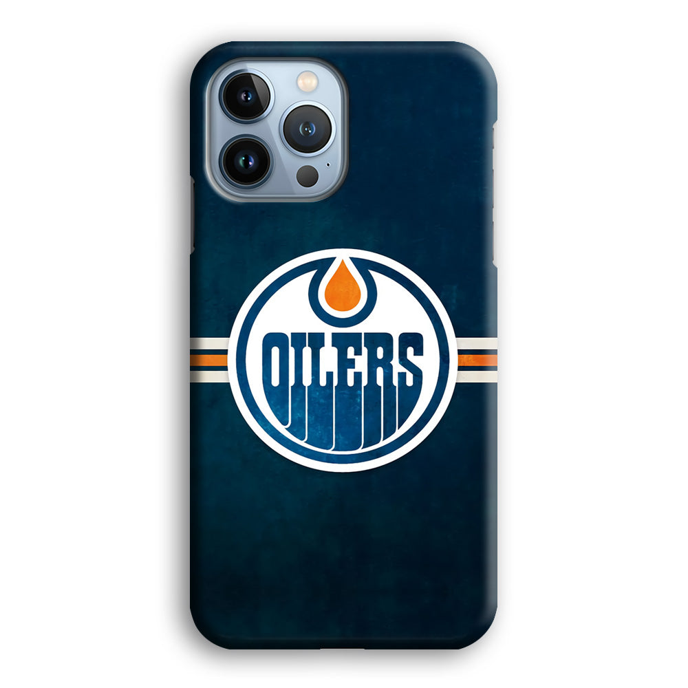 Oilers NHL Team iPhone 13 Pro Max Case