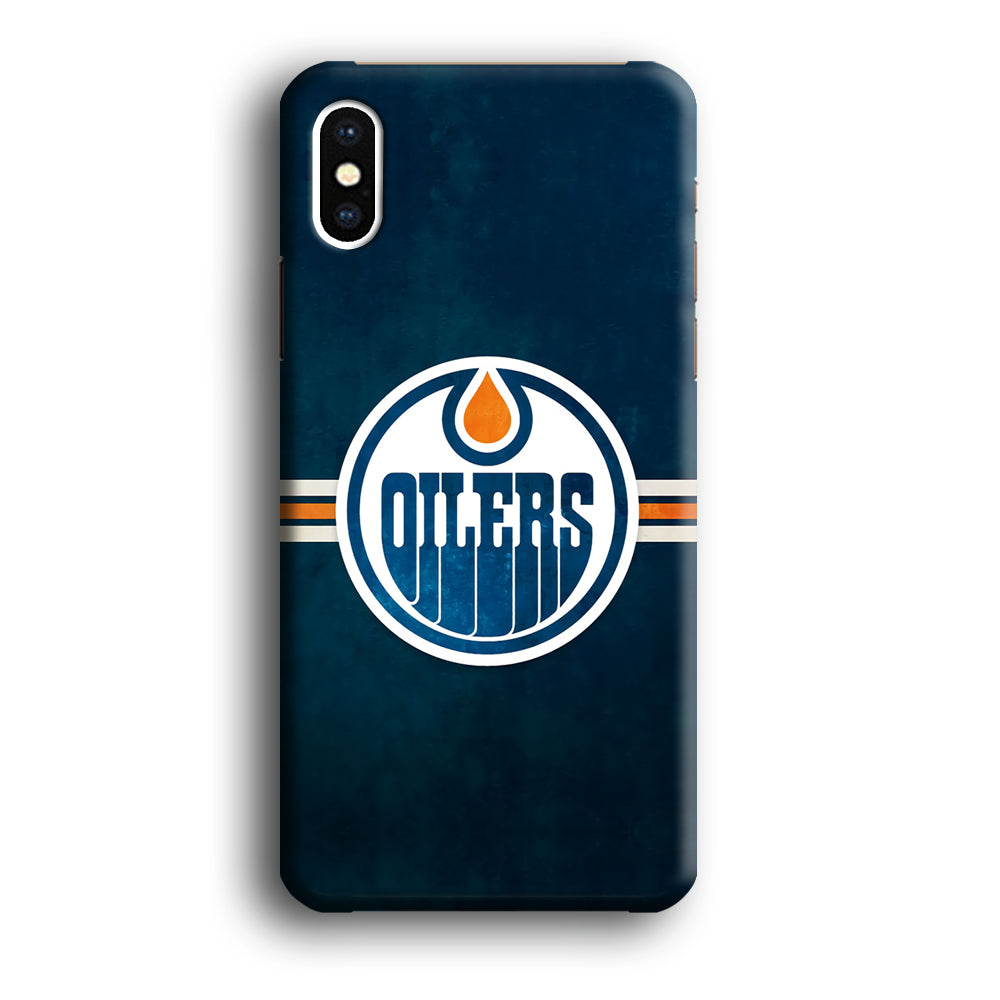 Oilers NHL Team iPhone XS MAX Case