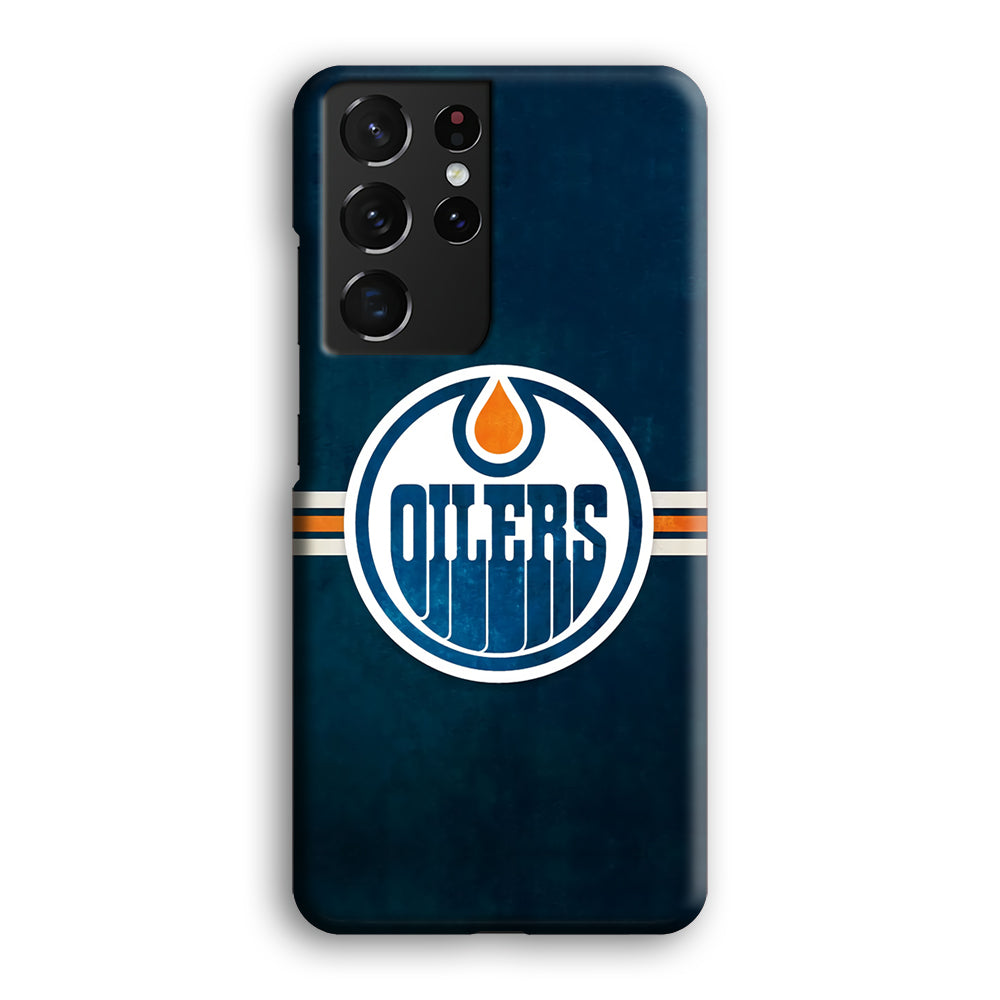 Oilers NHL Team Samsung Galaxy S21 Ultra Case