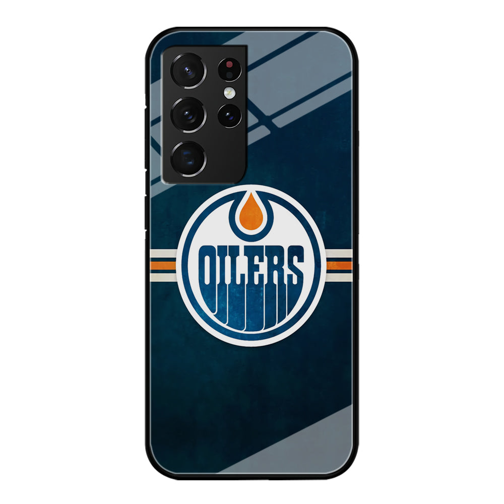 Oilers NHL Team Samsung Galaxy S21 Ultra Case