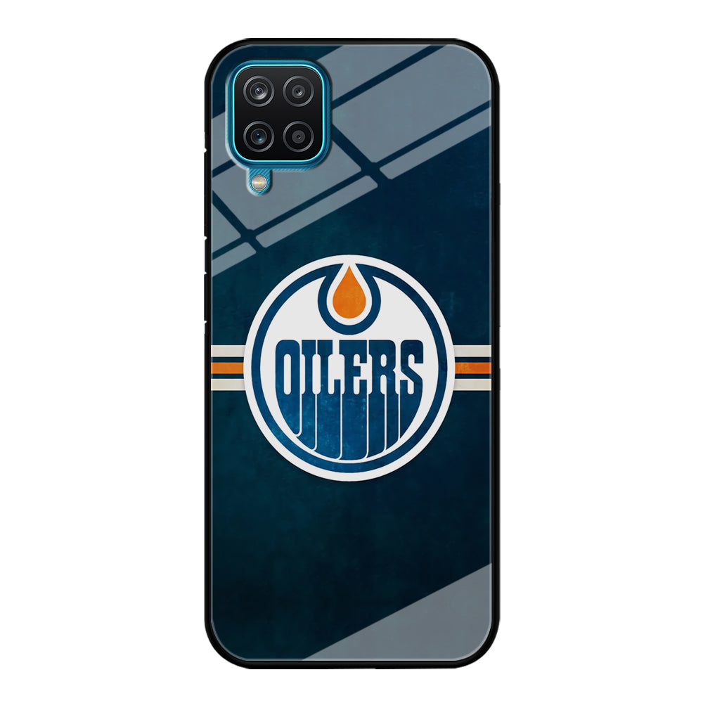 Oilers NHL Team Samsung Galaxy A12 Case