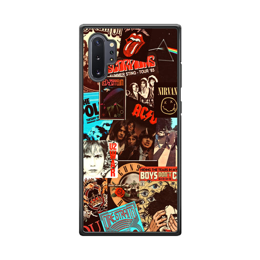 Old Poster of Rock's Samsung Galaxy Note 10 Plus Case