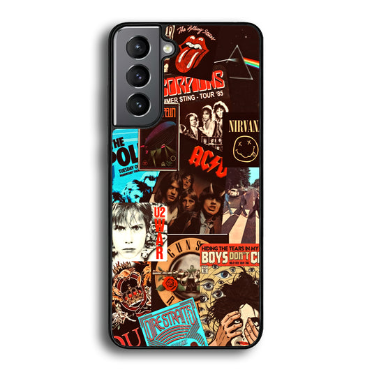 Old Poster of Rock's Samsung Galaxy S21 Plus Case - Carneyforia