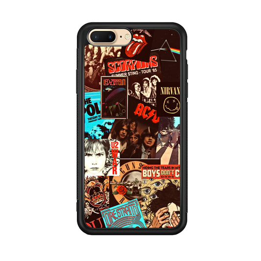 Old Poster of Rock's iPhone 8 Plus Case